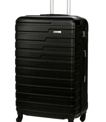 Croydon Large Hard Shell Suitcase in Black