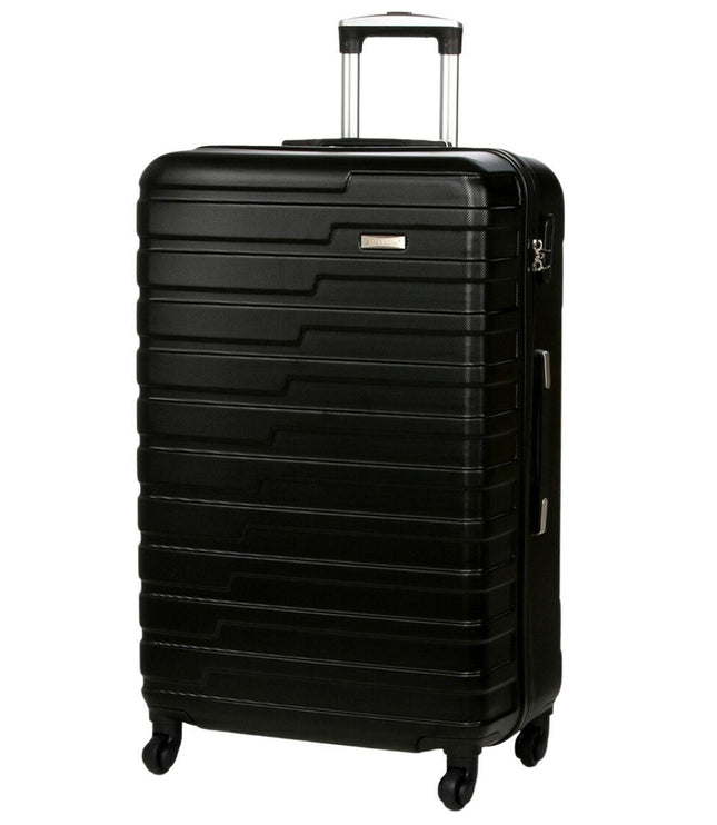 Croydon Large Hard Shell Suitcase in Black