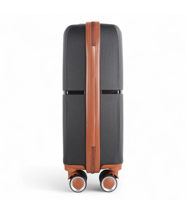 Corowa Cabin Hard Shell Suitcase in Black