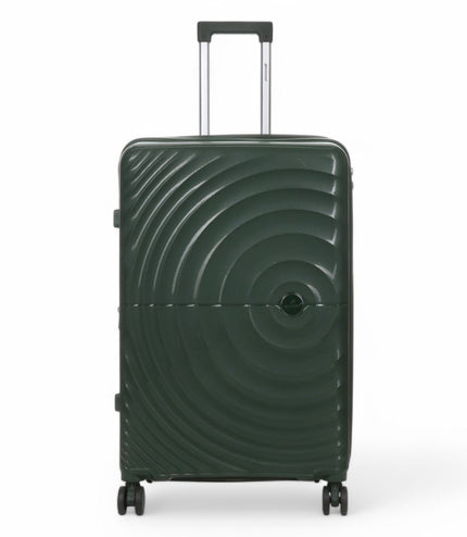 Balranald Large Hard Shell Suitcase in Dark Green