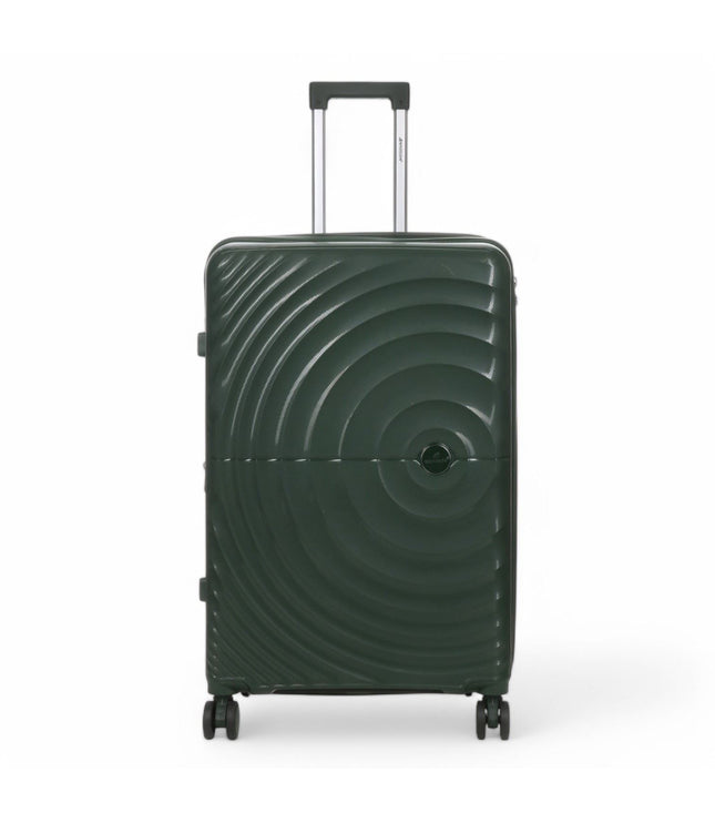 Balranald Large Hard Shell Suitcase in Dark Green