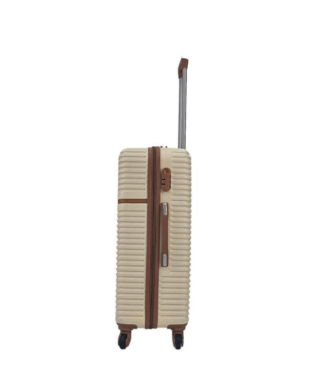 Caistor Medium Hard Shell Suitcase in Cream