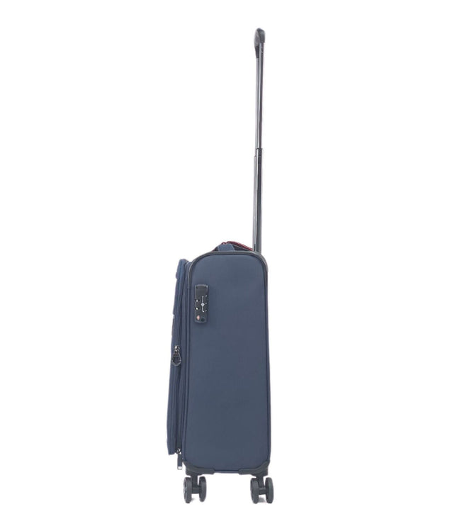 Corby Cabin Soft Shell Suitcase in Navy
