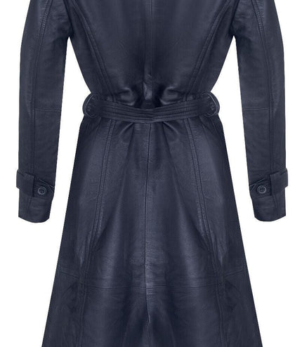 Womens Full Length Trench Coat-Alhambra