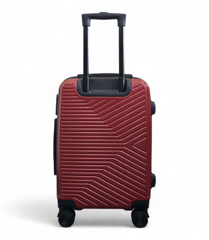 Junee Cabin Hard Shell Suitcase in Red