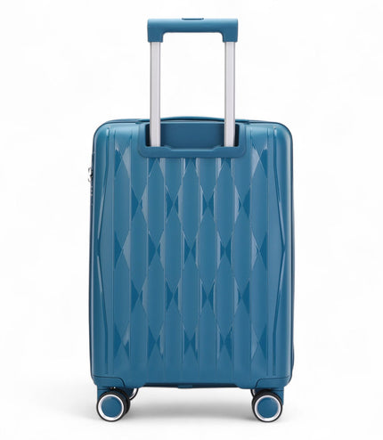 Burnaby Cabin Hard Shell Suitcase in Teal Blue