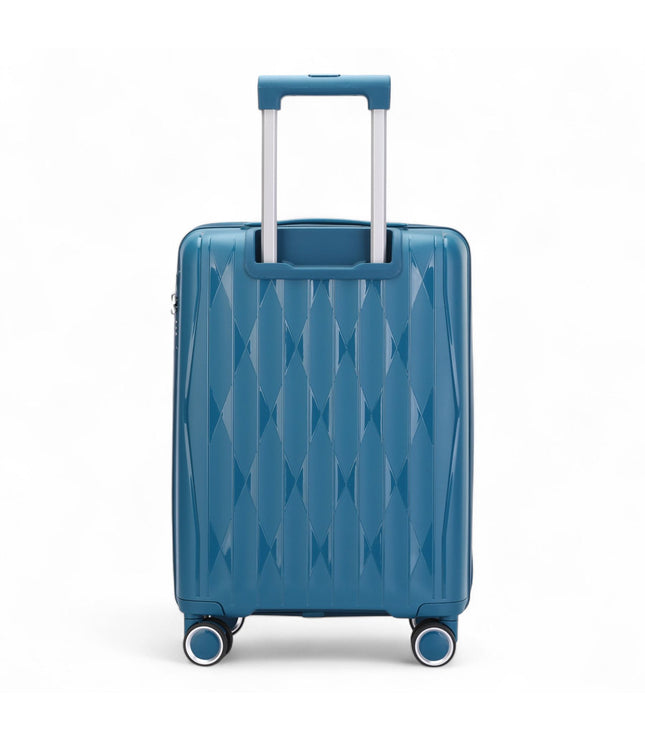 Burnaby Cabin Hard Shell Suitcase in Teal Blue