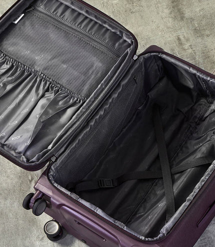 Amesbury Large Soft Shell Suitcase in Purple