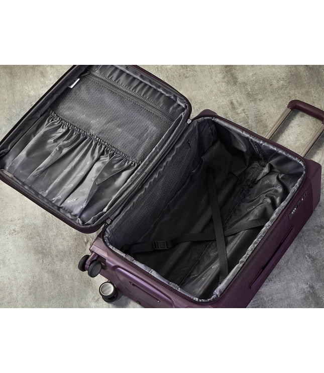 Amesbury Large Soft Shell Suitcase in Purple