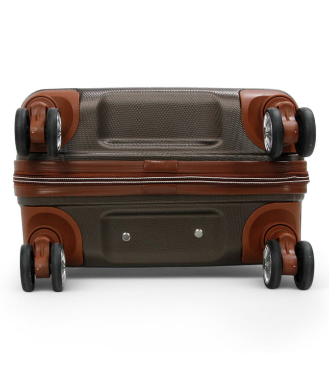 Armidale Cabin Hard Shell Suitcase in Coffee