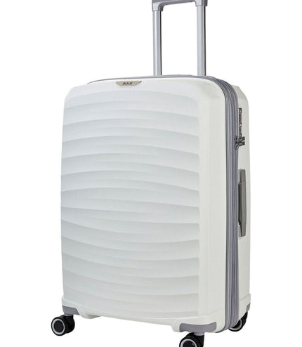 Alton Medium Hard Shell Suitcase in White