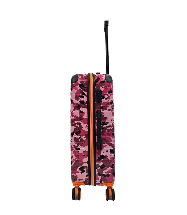 Brewood Medium Hard Shell Suitcase in Pink