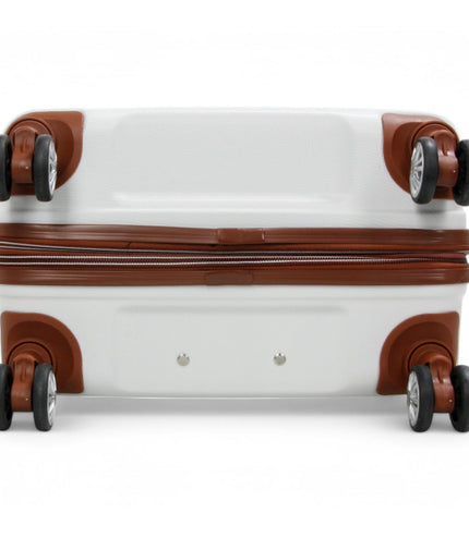Armidale Medium Hard Shell Suitcase in Cream