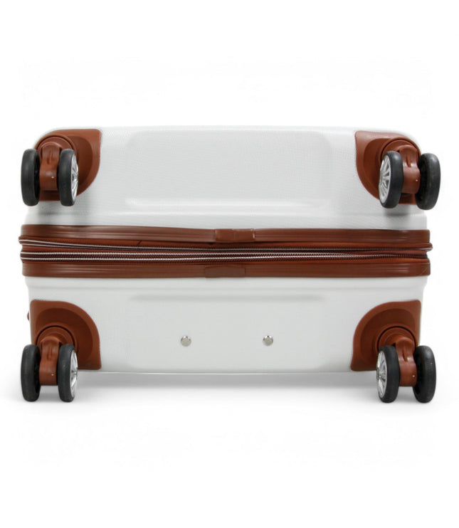 Armidale Medium Hard Shell Suitcase in Cream