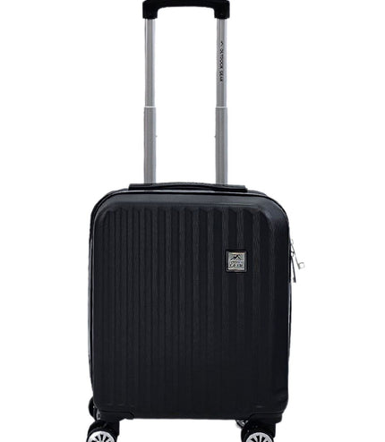 Alsager Underseat Hard Shell Suitcase in Black