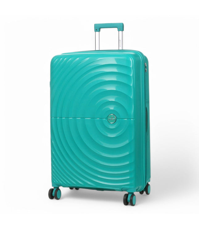Balranald Large Hard Shell Suitcase in Aqua Blue