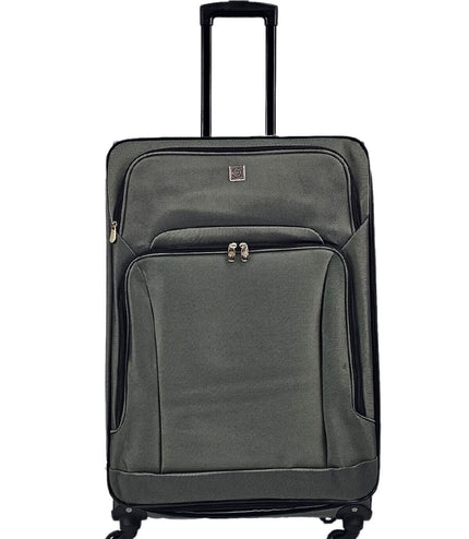 Corsham Large Soft Shell Suitcase in Grey