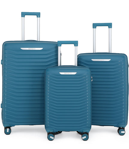 Burnaby Set of 3 Hard Shell Suitcase in Blue