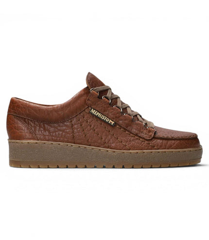Mephisto Rainbow Men's Leather Desert Brown Walking Shoes - Mamouth 742