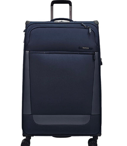 Bourne Large Soft Shell Suitcase in Navy