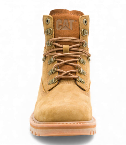 CAT (Caterpillar) Waterproof Colorado 2.0 Hiker Brown Leather Work Ankle Boots