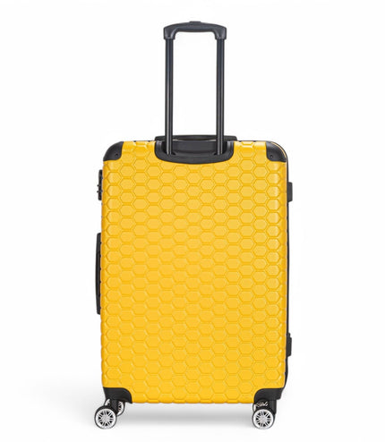 Noda Large Hard Shell Suitcase in Yellow