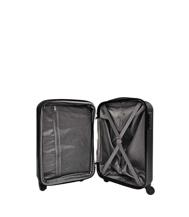 Coalville Cabin Hard Shell Suitcase in Black