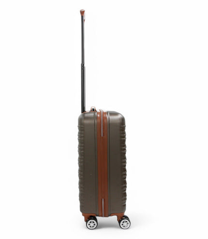 Armidale Cabin Hard Shell Suitcase in Coffee