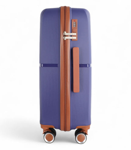 Corowa Large Hard Shell Suitcase in Teal Blue