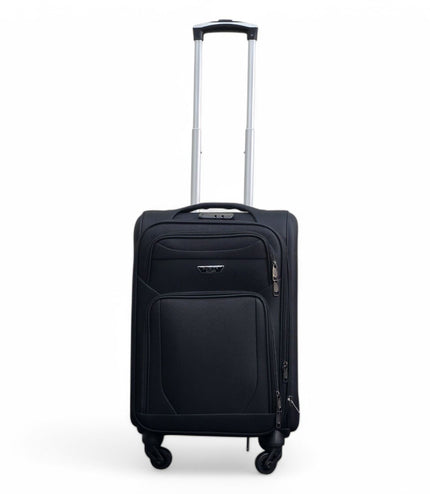 Nagoya Cabin Soft Shell Suitcase in Black