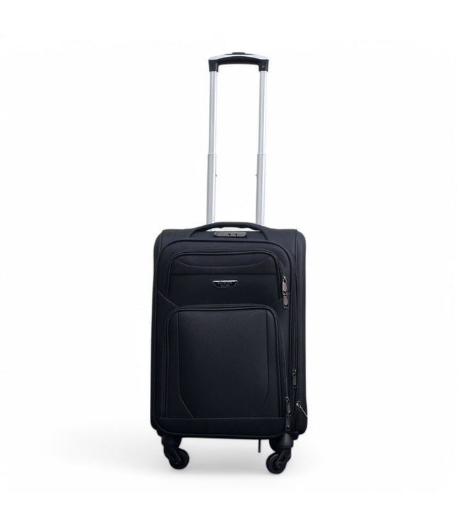 Nagoya Cabin Soft Shell Suitcase in Black