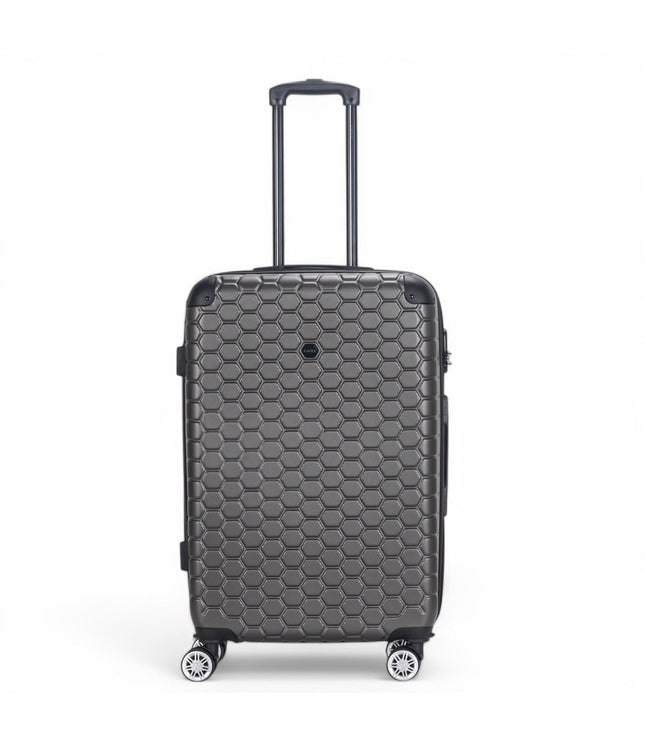 Noda Medium Hard Shell Suitcase in Charcoal