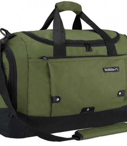 Large Duffel Weekend Holdall Carry-On Cabin Bag Gym Sports Travel Bag Green
