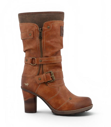 Mustang Women's Mid-Calf Heeled Long Boots - M0162001