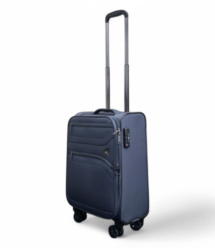 Corby Cabin Soft Shell Suitcase in Grey
