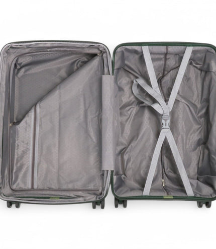 Balranald Medium Hard Shell Suitcase in Dark Green