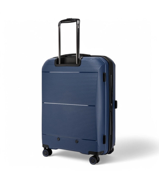 Abiko Large Hard Shell Suitcase in Navy