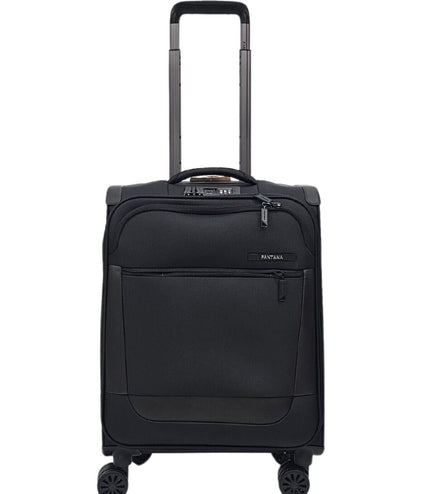 Bourne Cabin Soft Shell Suitcase in Black