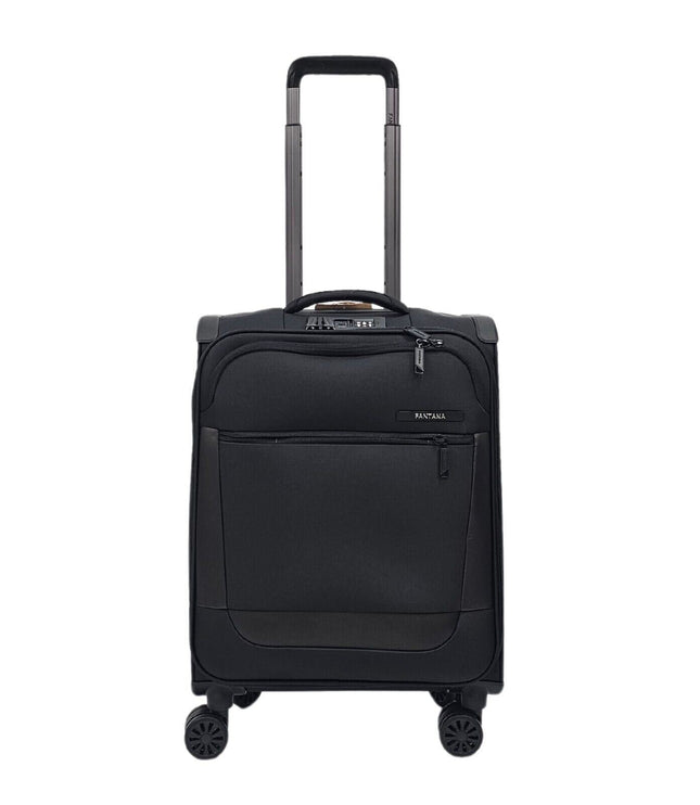 Bourne Cabin Soft Shell Suitcase in Black