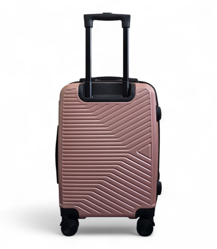 Junee Cabin Hard Shell Suitcase in Rose Gold