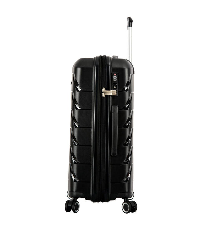 Cleckheaton Medium Hard Shell Suitcase in Black