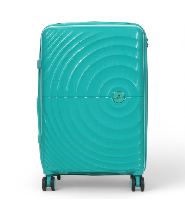 Balranald Medium Hard Shell Suitcase in Aqua Blue
