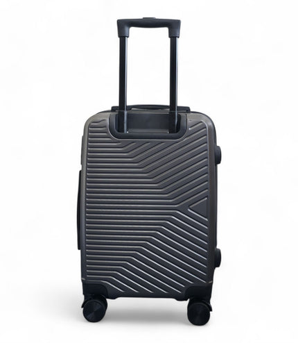 Junee Cabin Hard Shell Suitcase in Charcoal Grey