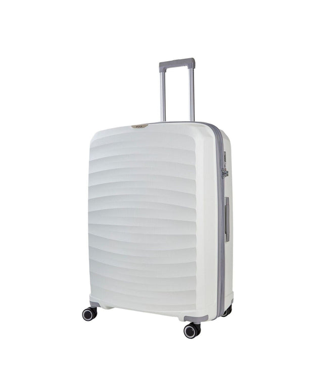 Alton Large Hard Shell Suitcase in White