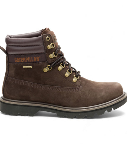 CAT (Caterpillar) Waterproof Colorado 2.0 Hiker Dark Brown Leather Walking Ankle Boots
