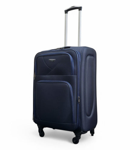 Nagoya Medium Soft Shell Suitcase in Navy