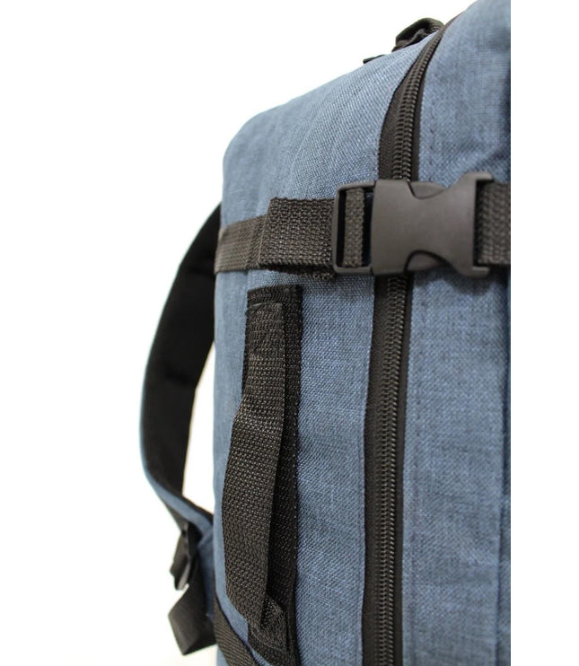 Rucksack Backpack 40x20 x25 cm Underseat Travel Cabin Bag for Easy Jet, Ryanair navy