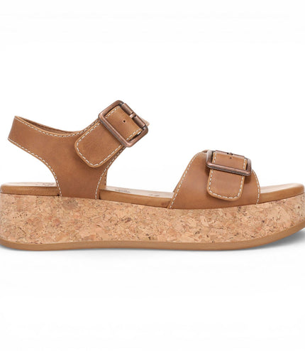 Blowfish Malibu Women’s Tan Faux Leather Platform Sandals - Magical