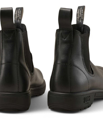 Rossi 301 Endura Black Leather Chelsea Boots