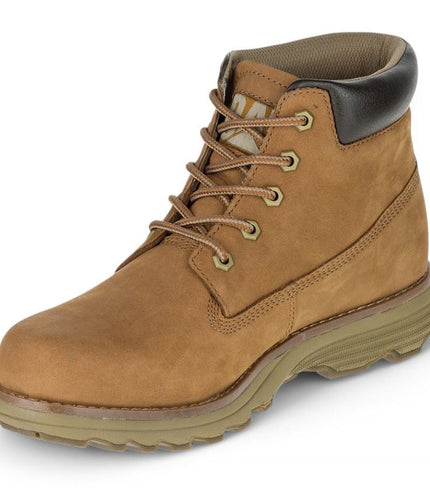 Caterpillar Men's Founder Brown Leather Everyday Ankle Boots